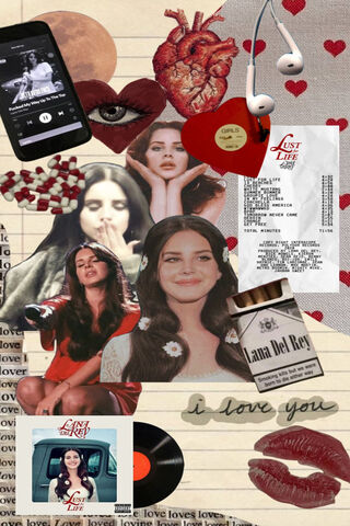 Lana Del Rey Collage: A..