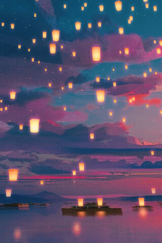 Magical Lanterns in the..