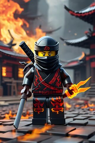Fiery Ninja Warrior 🔥