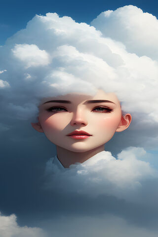 Dreamy Cloud Girl ☁️✨