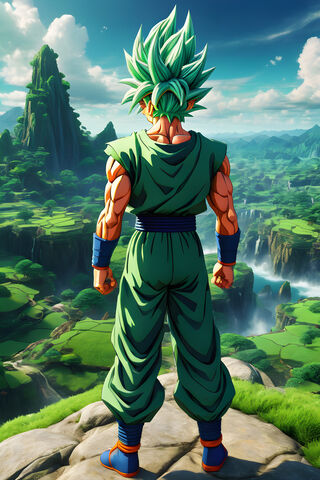 Legendary Super Saiyan Green Goku