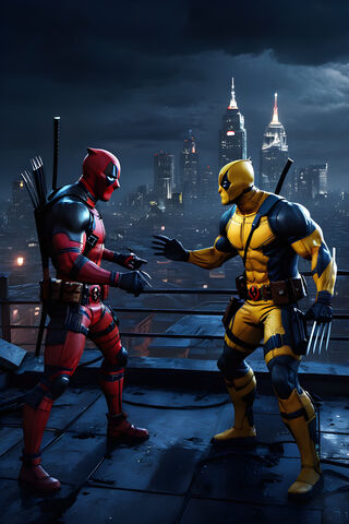 Looks Like Wolvie Went ..