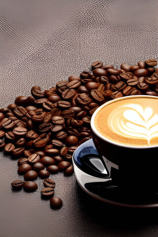 Latte Love: A Sip of Comfort ☕❤️