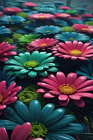 Vibrant Floral Wonderland 🌸🌼