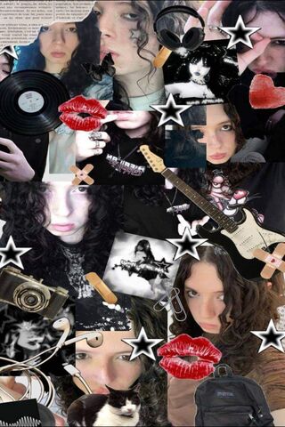 Eclectic Self-Portrait Collage 🎨✨