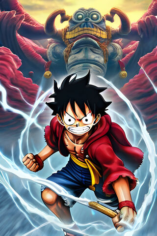 Luffy's Epic Showdown ⚔..
