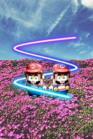 Mario's Colorful Adventure 🌸✨