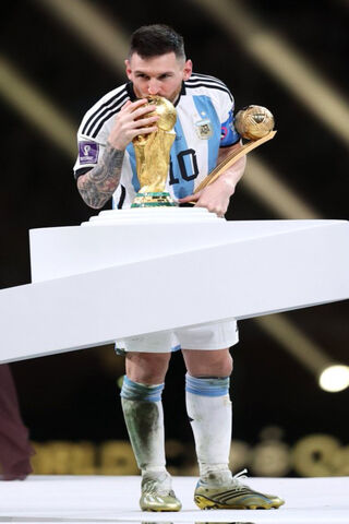 Messi's Triumph: A Mome..
