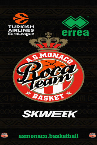 A.S. Monaco Basketball Team Logo 🏀👑