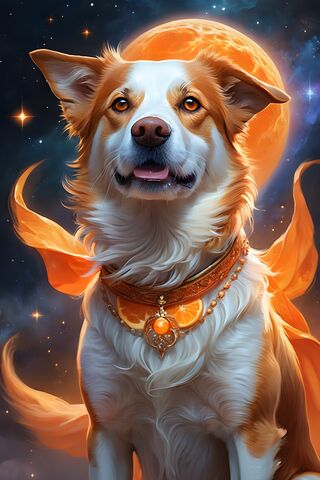 Celestial Canine Companion 🌌🐾