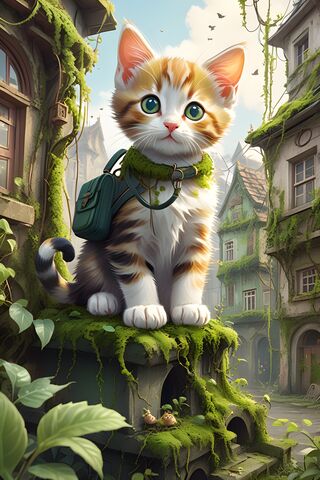 Mossy Kitten