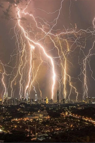 Nature's Electric Dance..