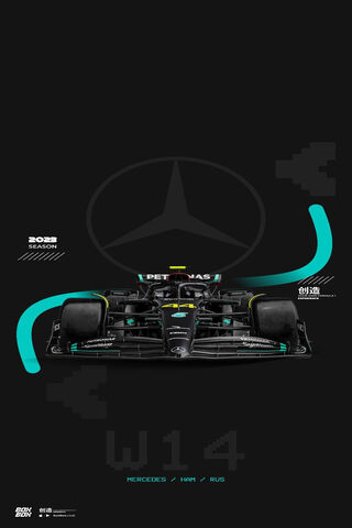 Mercedes W14: The Future of Racing 🏎️✨