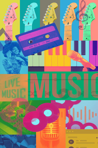 🎶 Vibrant Vibes of Music 🎸