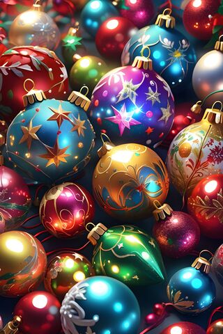 Multicolored Ornaments