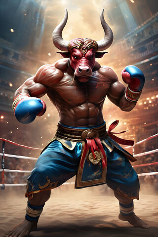 Muay Thai Fighter Fanta..