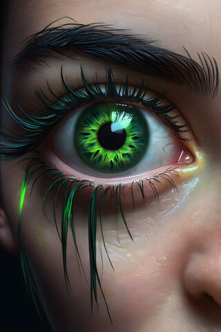 Make My Brown Eyes Green