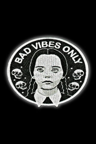 Bad Vibes Only Patch 🎃💀
