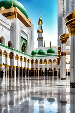 Majestic Serenity of the Mosque 🕌✨