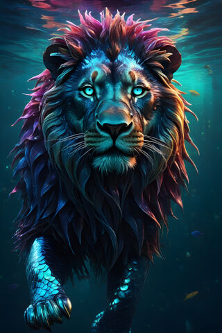 Mermaid Lion
