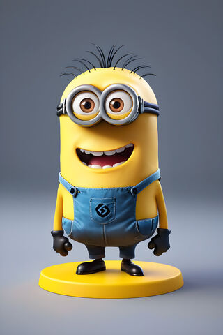 Cheerful Minion Ready f..