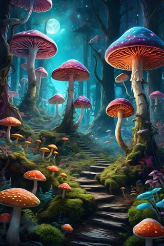 Mushroom Tip Forest