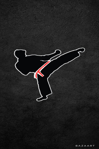 Dynamic Martial Arts Kick 🥋✨