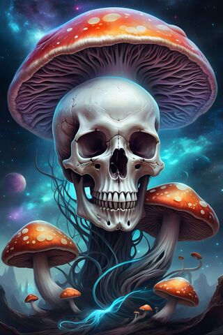 Mushroom Skull