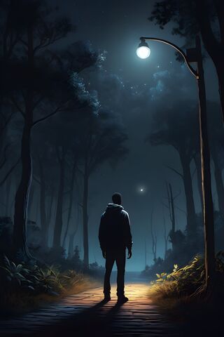 Mysterious Guy Under A ..