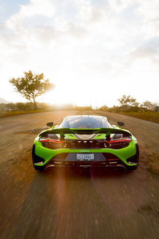 Sunset Speedster: The McLaren Marvel 🌅🏎️
