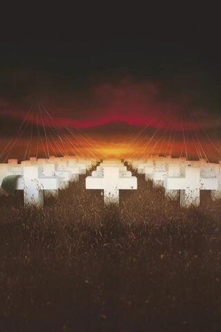 Ethereal Crosses at Dusk 🌅✝️