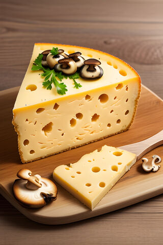 Cheesy Delight with Mus..