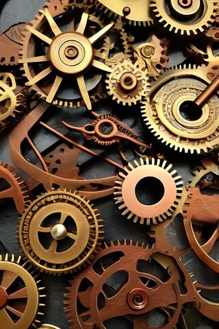Intricate Clockwork Mec..