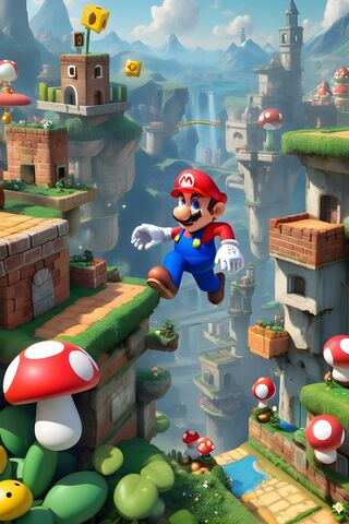 Mario's Adventure in th..