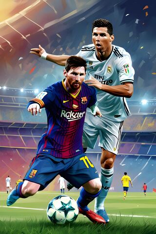 Epic Showdown: Messi vs..