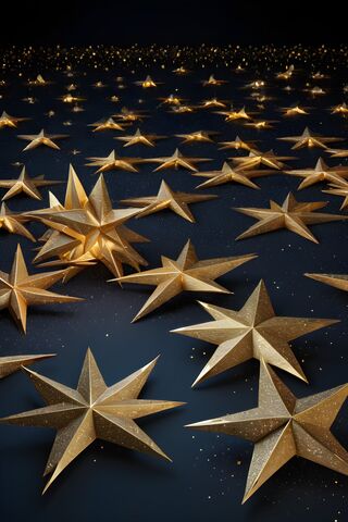 Shimmering Golden Stars ✨🌟