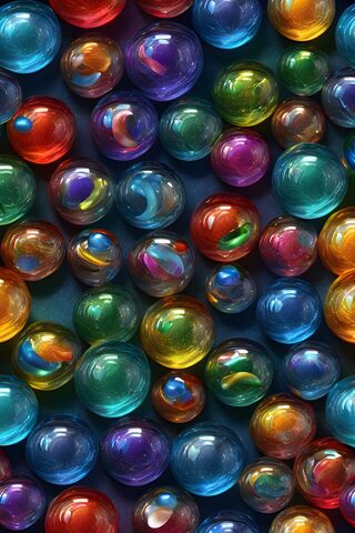 Colorful World of Marbles 🌈✨