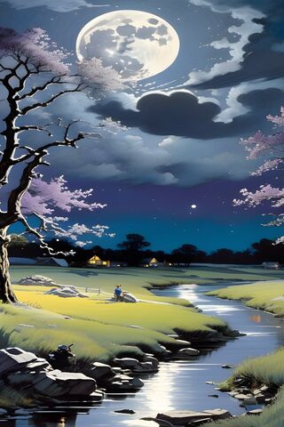 Enchanted Evening Under the Moon 🌙✨