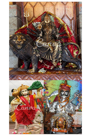 Mata Bhairav Hanuman