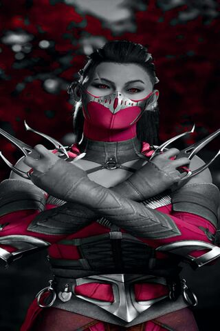 Fierce Warrior in Actio..
