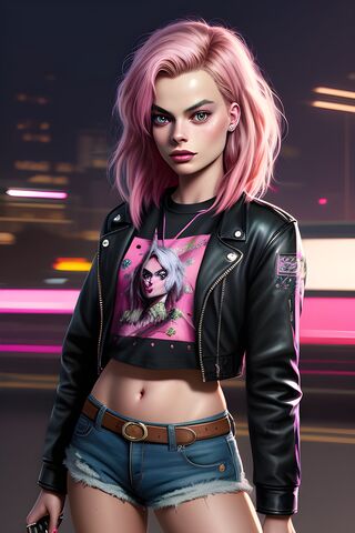 Margot Robbie Punk