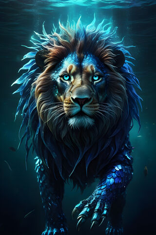Mermaid Lion