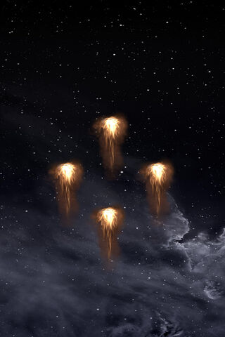 Celestial Fireworks 🌌✨