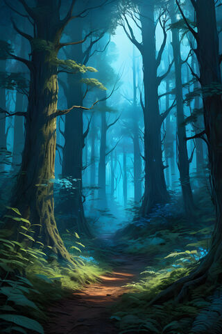 Enchanted Forest Path 🌲✨