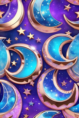 Moons and Stars Designs