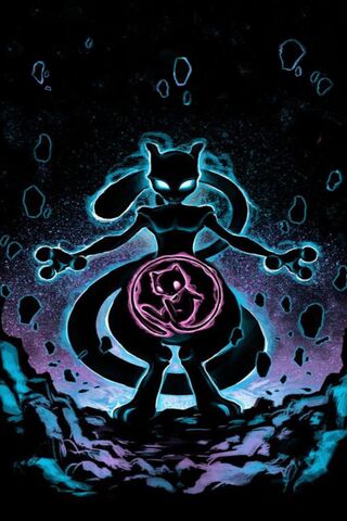 Mewtwo's Cosmic Power 🌌✨