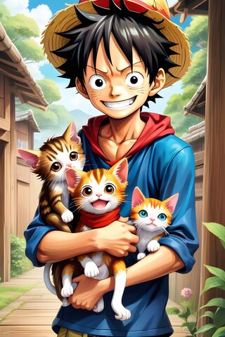Monkey D Luffy KITTENS