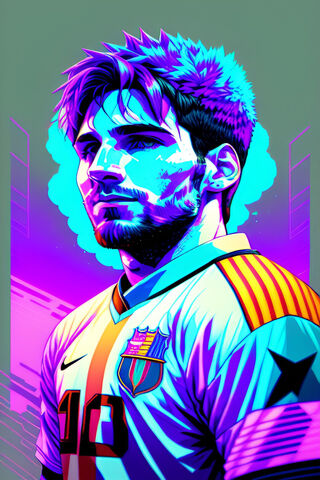 Vibrant Soccer Star ⚽✨