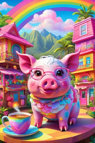 Miss Pig On Vacation