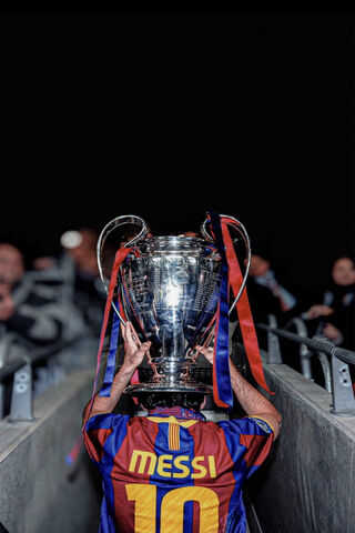 Messi's Triumph: Liftin..